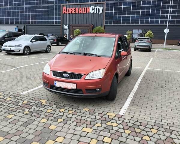 Красный Форд Focus C-Max, объемом двигателя 1.8 л и пробегом 218 тыс. км за 4000 $, фото 4 на Automoto.ua