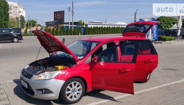 Красный Форд Focus C-Max, объемом двигателя 1.6 л и пробегом 216 тыс. км за 7720 $, фото 19 на Automoto.ua