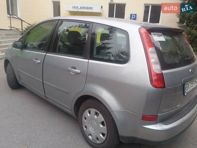 Серый Форд Focus C-Max, объемом двигателя 1.8 л и пробегом 245 тыс. км за 3500 $, фото 4 на Automoto.ua