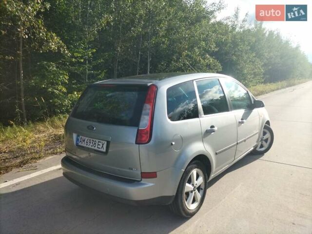 Серый Форд Focus C-Max, объемом двигателя 1.6 л и пробегом 300 тыс. км за 3500 $, фото 1 на Automoto.ua
