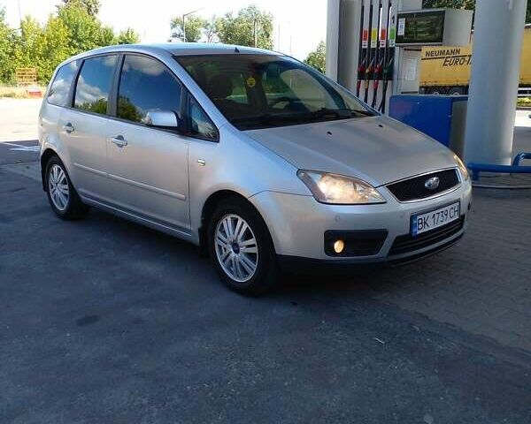 Серый Форд Focus C-Max, объемом двигателя 1.6 л и пробегом 366 тыс. км за 3500 $, фото 1 на Automoto.ua