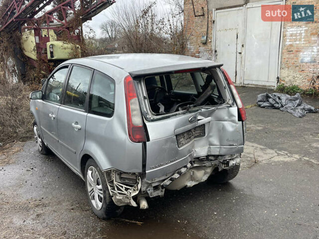 Серый Форд Focus C-Max, объемом двигателя 1.6 л и пробегом 150 тыс. км за 1550 $, фото 2 на Automoto.ua