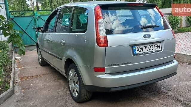 Серый Форд Focus C-Max, объемом двигателя 1.6 л и пробегом 172 тыс. км за 4888 $, фото 3 на Automoto.ua