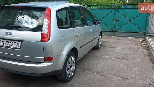 Серый Форд Focus C-Max, объемом двигателя 1.6 л и пробегом 172 тыс. км за 4888 $, фото 6 на Automoto.ua