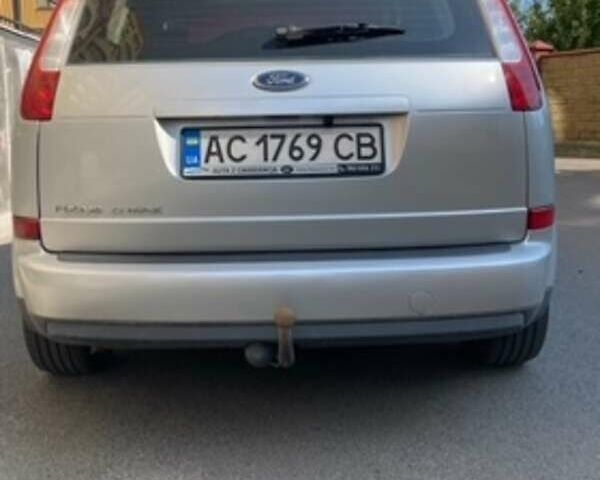 Серый Форд Focus C-Max, объемом двигателя 2 л и пробегом 316 тыс. км за 5200 $, фото 1 на Automoto.ua