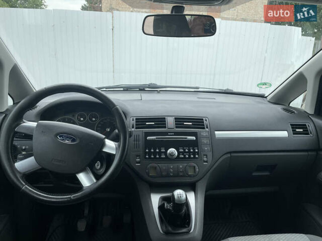 Серый Форд Focus C-Max, объемом двигателя 1.6 л и пробегом 201 тыс. км за 4000 $, фото 8 на Automoto.ua