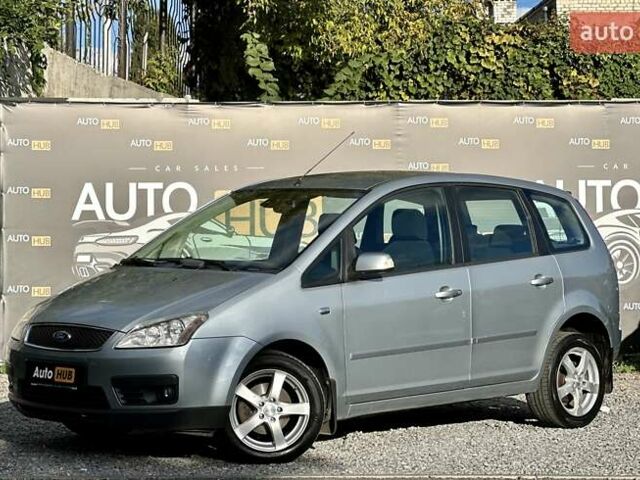 Серый Форд Focus C-Max, объемом двигателя 1.8 л и пробегом 118 тыс. км за 5000 $, фото 2 на Automoto.ua