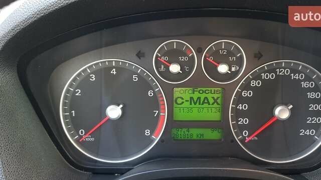 Серый Форд Focus C-Max, объемом двигателя 1.8 л и пробегом 287 тыс. км за 4699 $, фото 4 на Automoto.ua