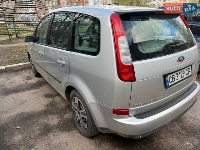 Серый Форд Focus C-Max, объемом двигателя 1.8 л и пробегом 210 тыс. км за 5000 $, фото 2 на Automoto.ua