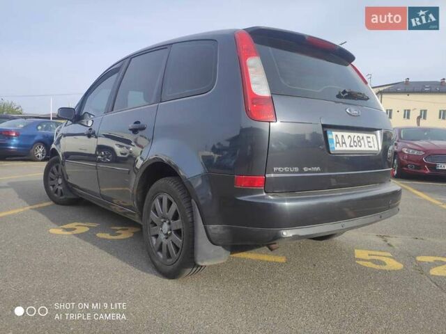 Серый Форд Focus C-Max, объемом двигателя 1.8 л и пробегом 202 тыс. км за 4950 $, фото 4 на Automoto.ua