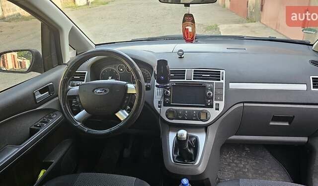 Серый Форд Focus C-Max, объемом двигателя 1.8 л и пробегом 198 тыс. км за 4800 $, фото 11 на Automoto.ua
