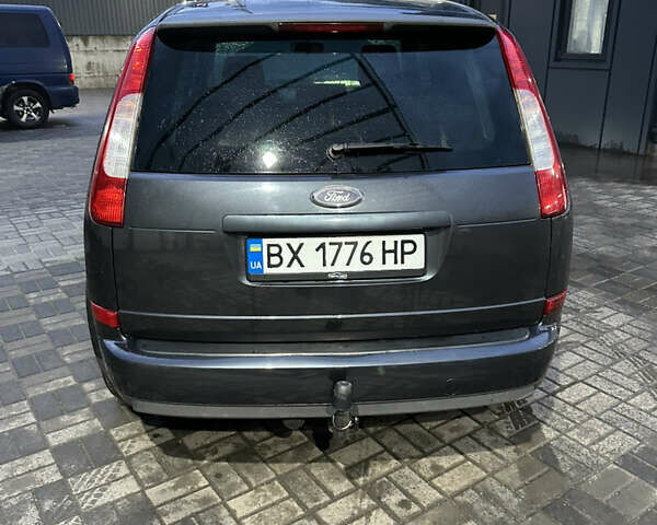 Серый Форд Focus C-Max, объемом двигателя 1.8 л и пробегом 185 тыс. км за 5300 $, фото 1 на Automoto.ua