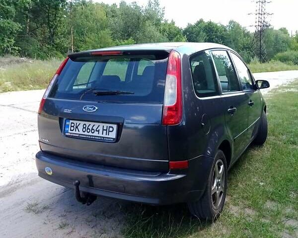 Серый Форд Focus C-Max, объемом двигателя 1.8 л и пробегом 283 тыс. км за 5000 $, фото 4 на Automoto.ua