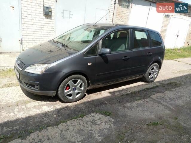 Серый Форд Focus C-Max, объемом двигателя 1.56 л и пробегом 277 тыс. км за 4350 $, фото 5 на Automoto.ua