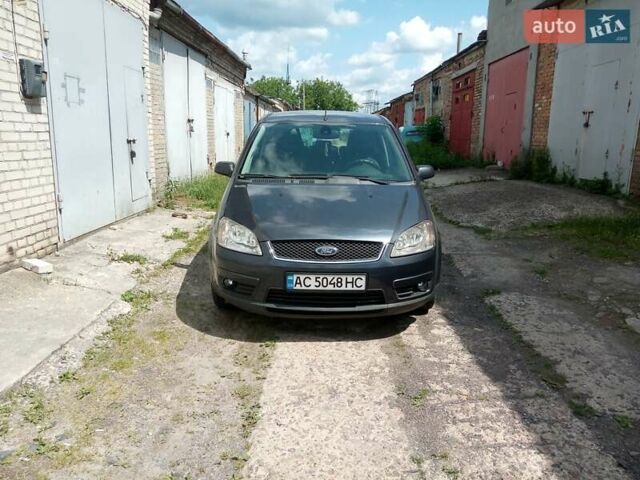 Серый Форд Focus C-Max, объемом двигателя 1.56 л и пробегом 277 тыс. км за 4350 $, фото 4 на Automoto.ua