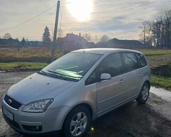 Серый Форд Focus C-Max, объемом двигателя 1.6 л и пробегом 205 тыс. км за 4300 $, фото 1 на Automoto.ua