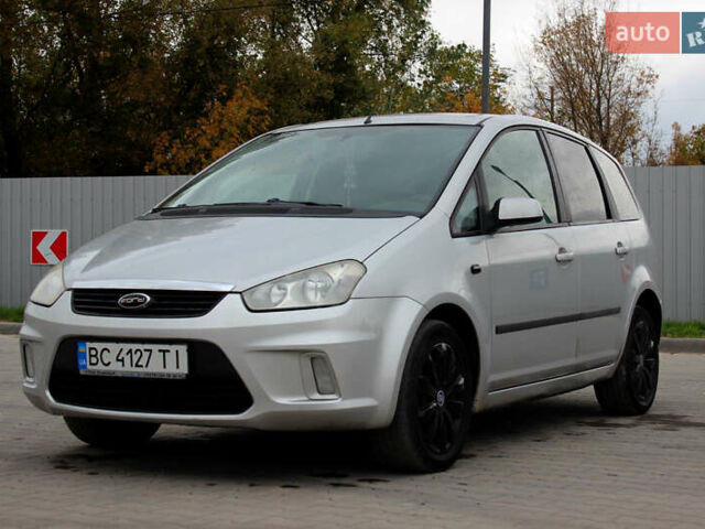 Серый Форд Focus C-Max, объемом двигателя 1.6 л и пробегом 210 тыс. км за 4550 $, фото 1 на Automoto.ua