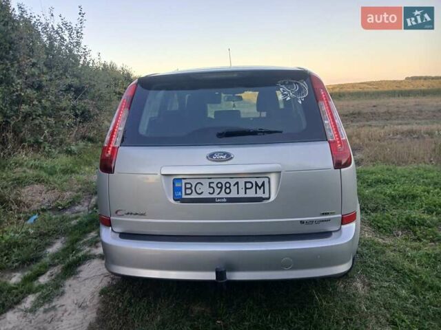 Серый Форд Focus C-Max, объемом двигателя 1.75 л и пробегом 212 тыс. км за 5700 $, фото 2 на Automoto.ua