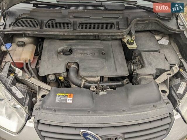 Серый Форд Focus C-Max, объемом двигателя 1.6 л и пробегом 238 тыс. км за 5800 $, фото 8 на Automoto.ua