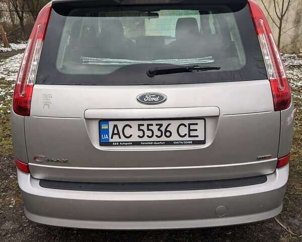 Серый Форд Focus C-Max, объемом двигателя 1.6 л и пробегом 238 тыс. км за 5800 $, фото 4 на Automoto.ua