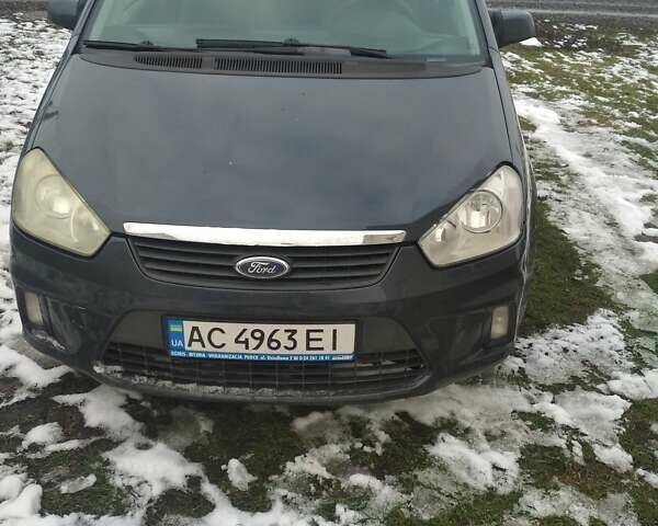 Серый Форд Focus C-Max, объемом двигателя 1.8 л и пробегом 232 тыс. км за 6500 $, фото 1 на Automoto.ua