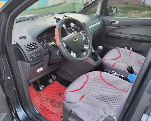 Серый Форд Focus C-Max, объемом двигателя 1.6 л и пробегом 140 тыс. км за 5300 $, фото 12 на Automoto.ua