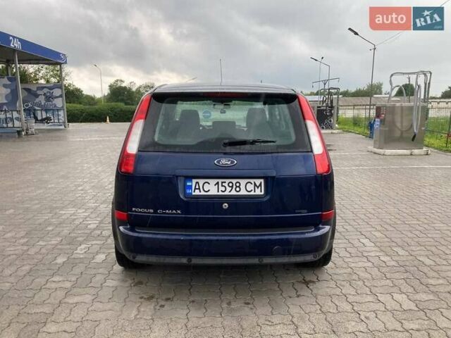 Синий Форд Focus C-Max, объемом двигателя 1.8 л и пробегом 251 тыс. км за 4650 $, фото 6 на Automoto.ua