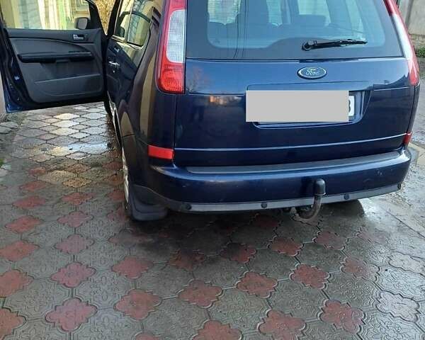 Синий Форд Focus C-Max, объемом двигателя 1.8 л и пробегом 328 тыс. км за 4000 $, фото 1 на Automoto.ua