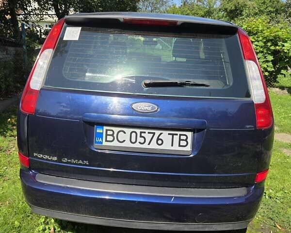 Синий Форд Focus C-Max, объемом двигателя 1.8 л и пробегом 232 тыс. км за 4000 $, фото 6 на Automoto.ua