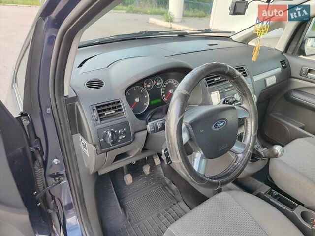 Синий Форд Focus C-Max, объемом двигателя 1.6 л и пробегом 326 тыс. км за 3700 $, фото 7 на Automoto.ua