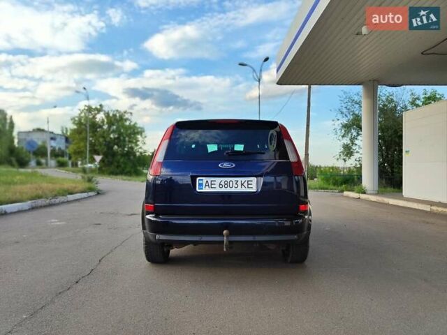 Синий Форд Focus C-Max, объемом двигателя 1.6 л и пробегом 326 тыс. км за 3700 $, фото 3 на Automoto.ua