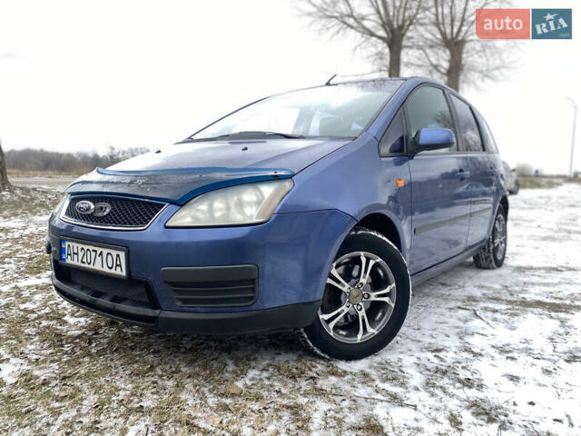 Синий Форд Focus C-Max, объемом двигателя 1.8 л и пробегом 245 тыс. км за 3900 $, фото 1 на Automoto.ua