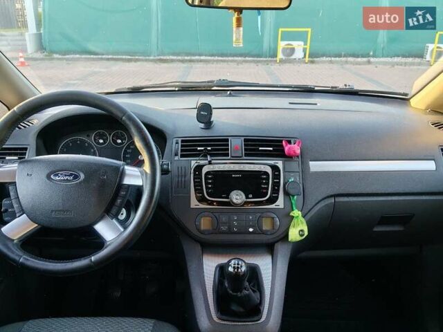 Синий Форд Focus C-Max, объемом двигателя 1.6 л и пробегом 275 тыс. км за 4400 $, фото 10 на Automoto.ua