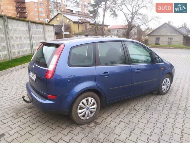 Синий Форд Focus C-Max, объемом двигателя 1.6 л и пробегом 272 тыс. км за 4800 $, фото 8 на Automoto.ua