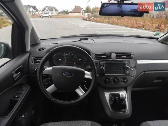 Синий Форд Focus C-Max, объемом двигателя 1.6 л и пробегом 176 тыс. км за 4450 $, фото 5 на Automoto.ua