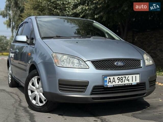 Синий Форд Focus C-Max, объемом двигателя 1.6 л и пробегом 130 тыс. км за 4900 $, фото 3 на Automoto.ua