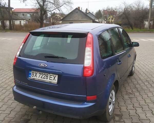 Синий Форд Focus C-Max, объемом двигателя 1.6 л и пробегом 272 тыс. км за 4800 $, фото 7 на Automoto.ua