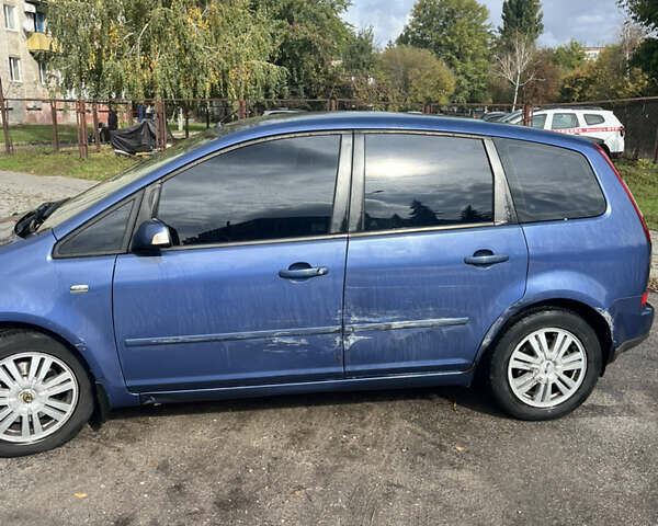 Синий Форд Focus C-Max, объемом двигателя 2 л и пробегом 297 тыс. км за 4400 $, фото 6 на Automoto.ua