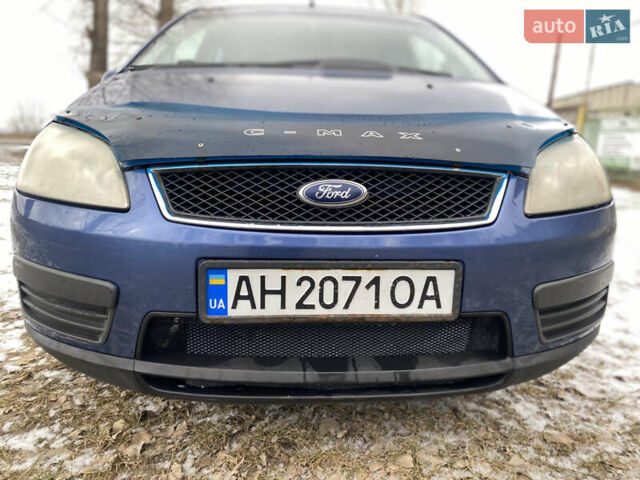 Синий Форд Focus C-Max, объемом двигателя 1.8 л и пробегом 245 тыс. км за 3900 $, фото 10 на Automoto.ua