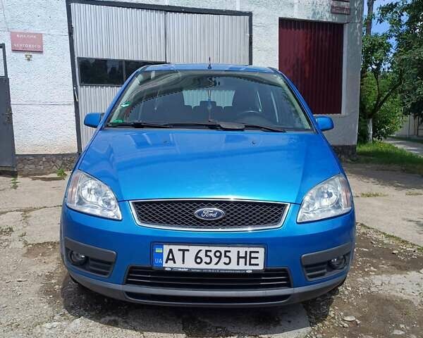 Синий Форд Focus C-Max, объемом двигателя 1.6 л и пробегом 269 тыс. км за 3950 $, фото 1 на Automoto.ua