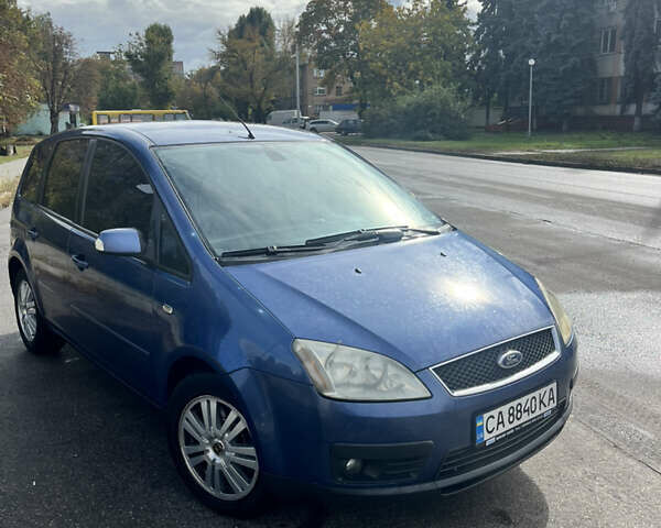 Синий Форд Focus C-Max, объемом двигателя 2 л и пробегом 297 тыс. км за 4400 $, фото 2 на Automoto.ua