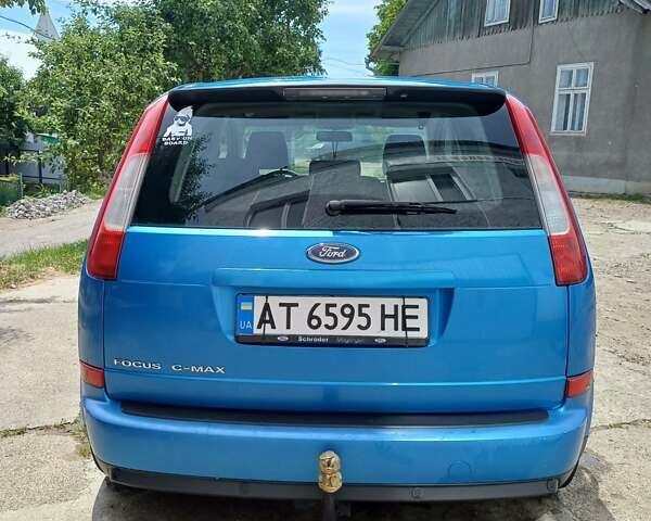 Синий Форд Focus C-Max, объемом двигателя 1.6 л и пробегом 269 тыс. км за 3950 $, фото 5 на Automoto.ua