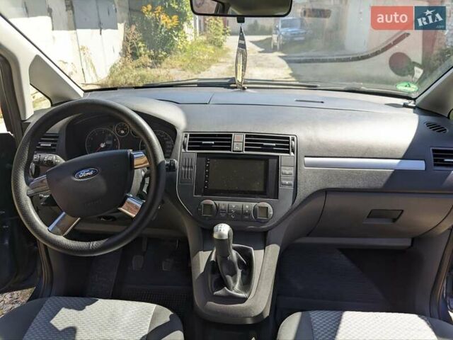 Синий Форд Focus C-Max, объемом двигателя 1.6 л и пробегом 272 тыс. км за 4400 $, фото 25 на Automoto.ua