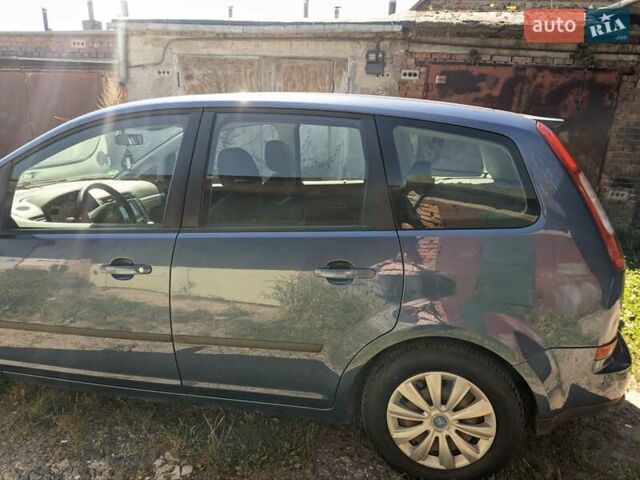 Синий Форд Focus C-Max, объемом двигателя 1.6 л и пробегом 272 тыс. км за 4400 $, фото 2 на Automoto.ua