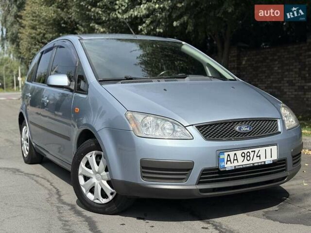 Синий Форд Focus C-Max, объемом двигателя 1.6 л и пробегом 130 тыс. км за 4900 $, фото 1 на Automoto.ua