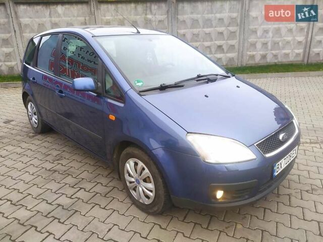 Синий Форд Focus C-Max, объемом двигателя 1.6 л и пробегом 272 тыс. км за 4800 $, фото 11 на Automoto.ua