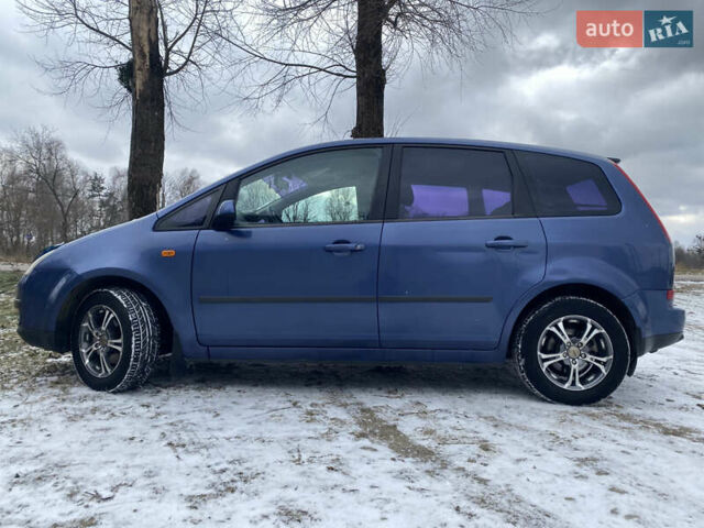 Синий Форд Focus C-Max, объемом двигателя 1.8 л и пробегом 245 тыс. км за 3900 $, фото 3 на Automoto.ua