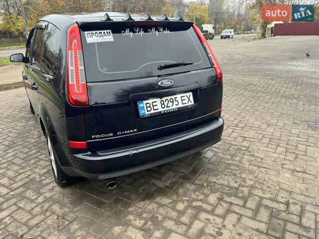 Синий Форд Focus C-Max, объемом двигателя 1.6 л и пробегом 157 тыс. км за 6300 $, фото 7 на Automoto.ua