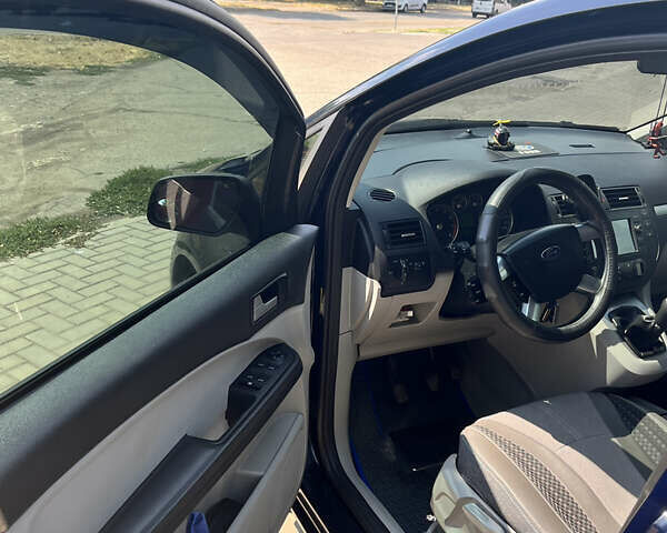 Синий Форд Focus C-Max, объемом двигателя 1.6 л и пробегом 157 тыс. км за 6300 $, фото 18 на Automoto.ua