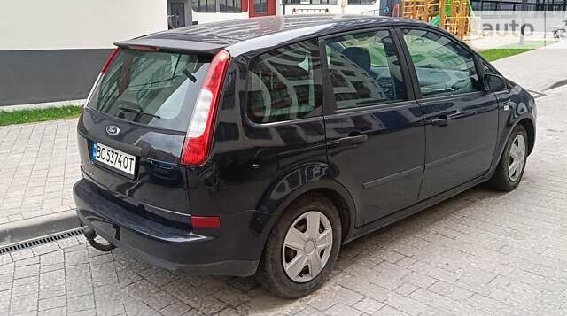 Синий Форд Focus C-Max, объемом двигателя 1.6 л и пробегом 218 тыс. км за 5100 $, фото 1 на Automoto.ua